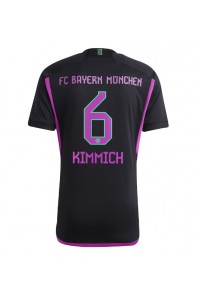 Bayern Munich Joshua Kimmich #6 Fotballdrakt Borte Klær 2023-24 Korte ermer